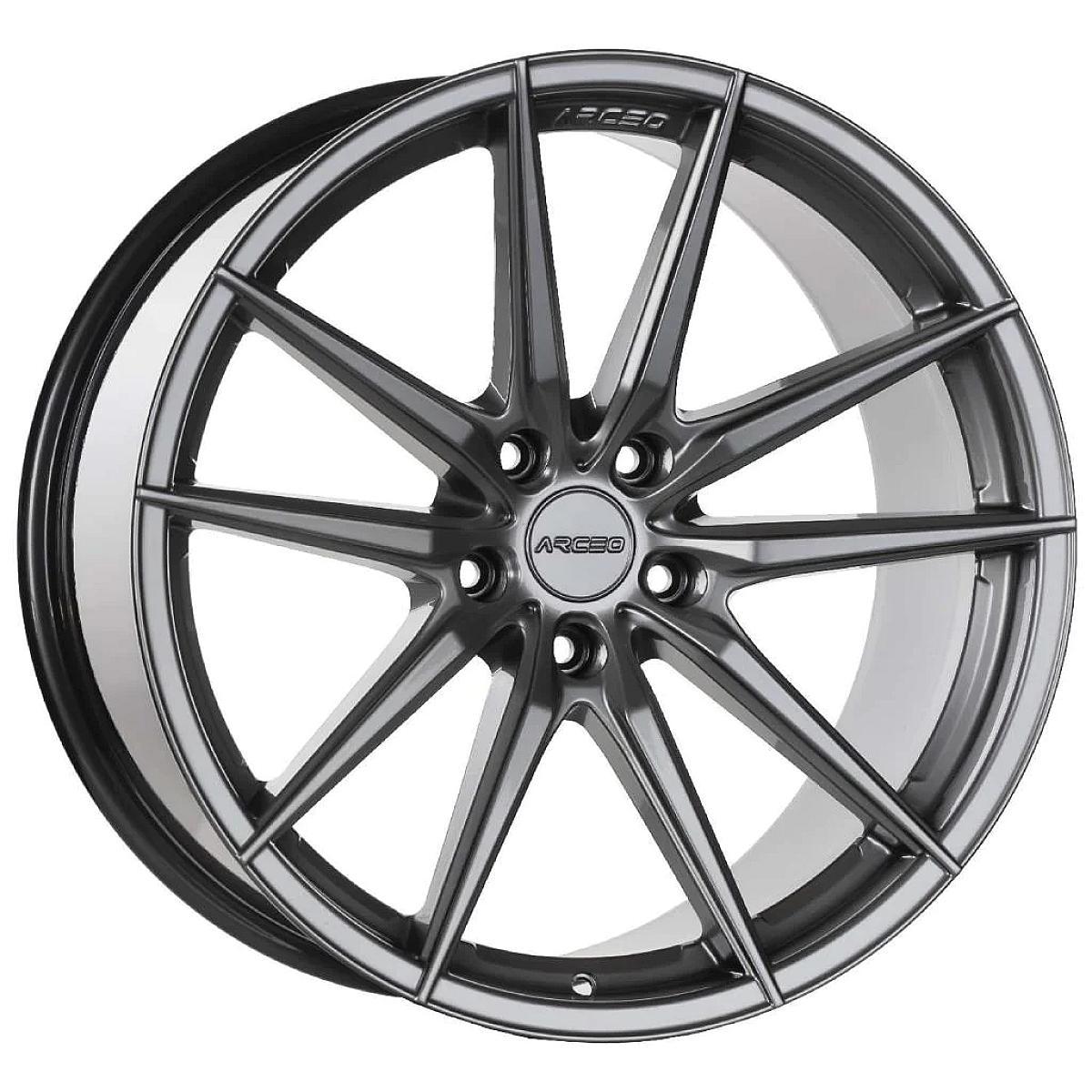 ARC-18190-61 8.0x18" -5x112 ET33 73.1 Hyper Black MONACO Jant
